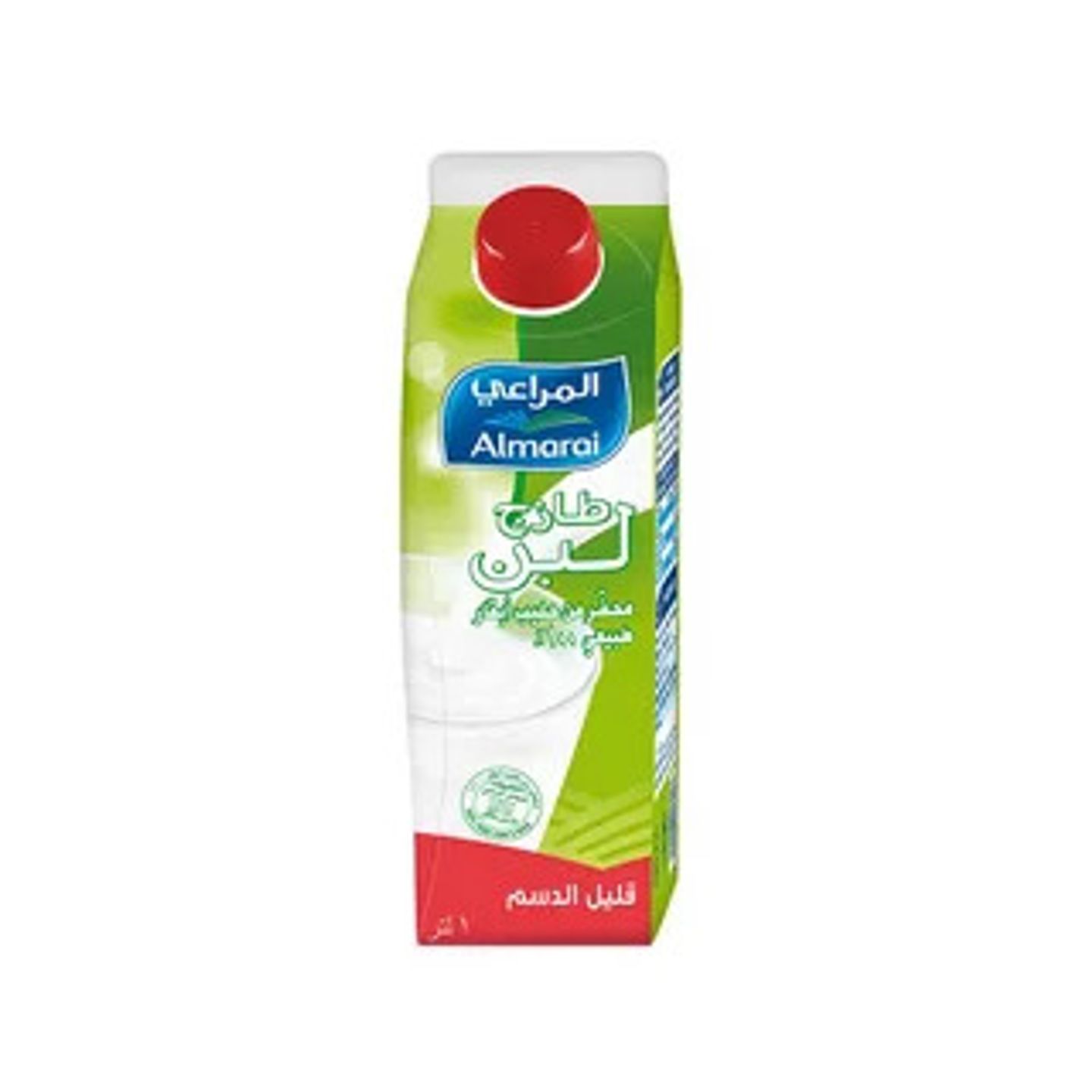 لبن وسط