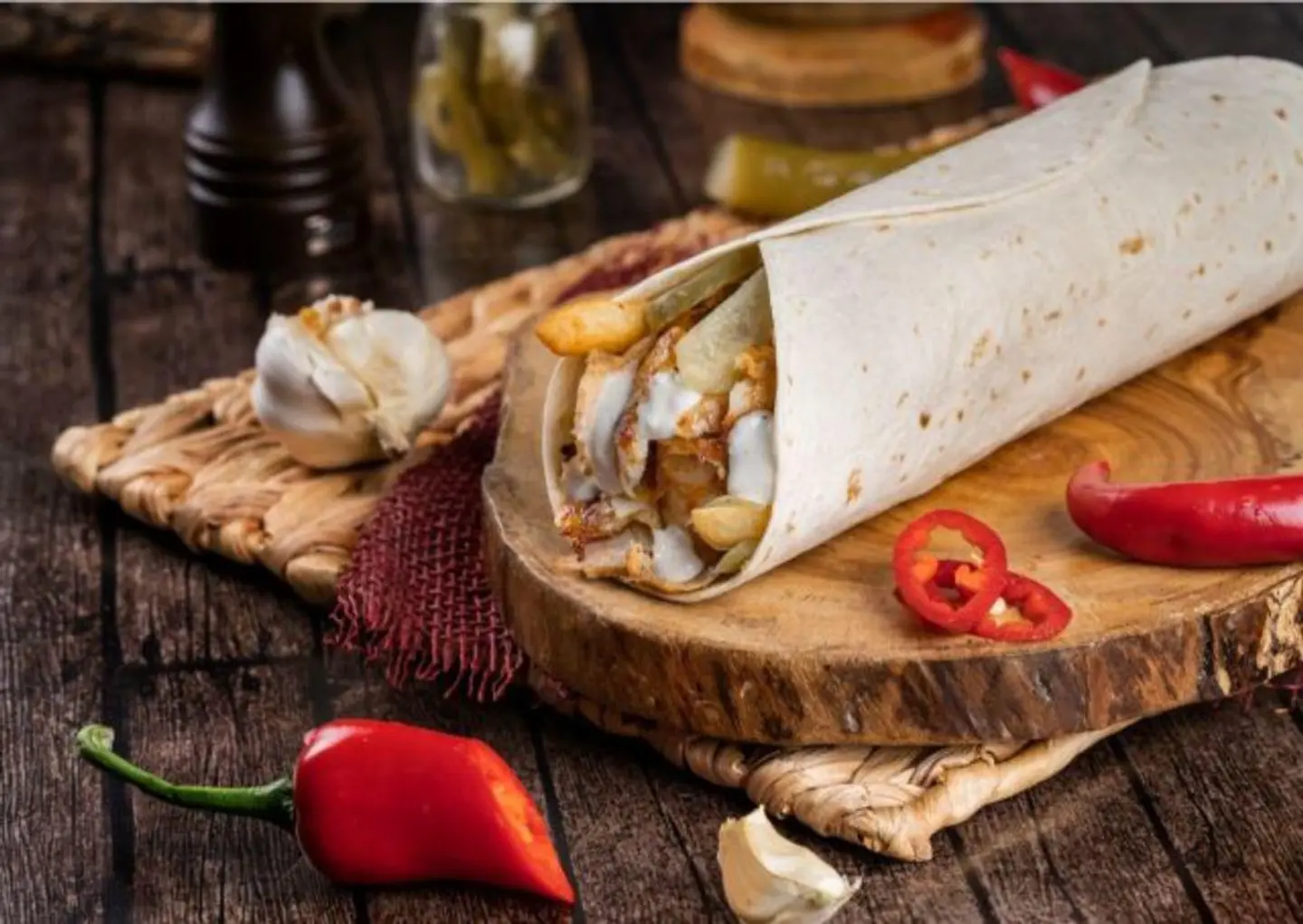 Small Shawarma Saj