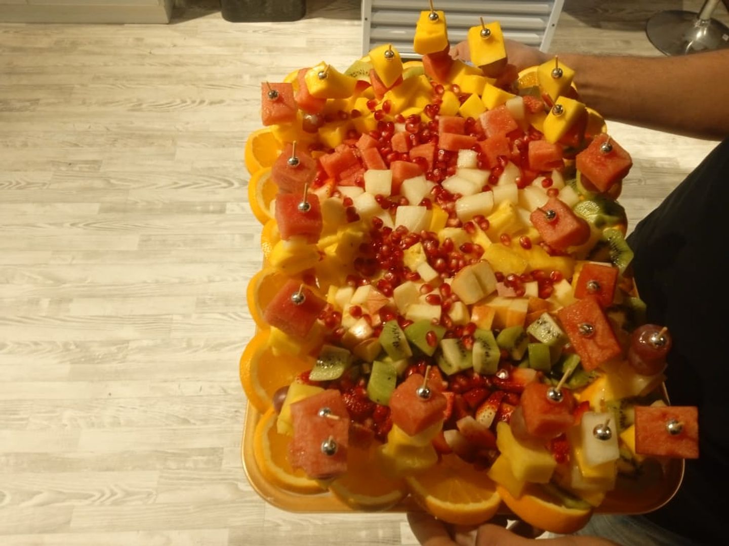 صحن سلطة فواكة
