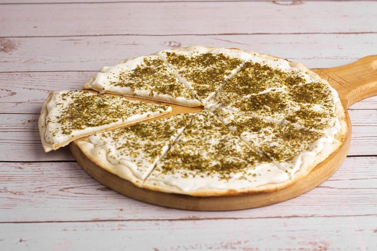 Labneh And Thyme Pizza