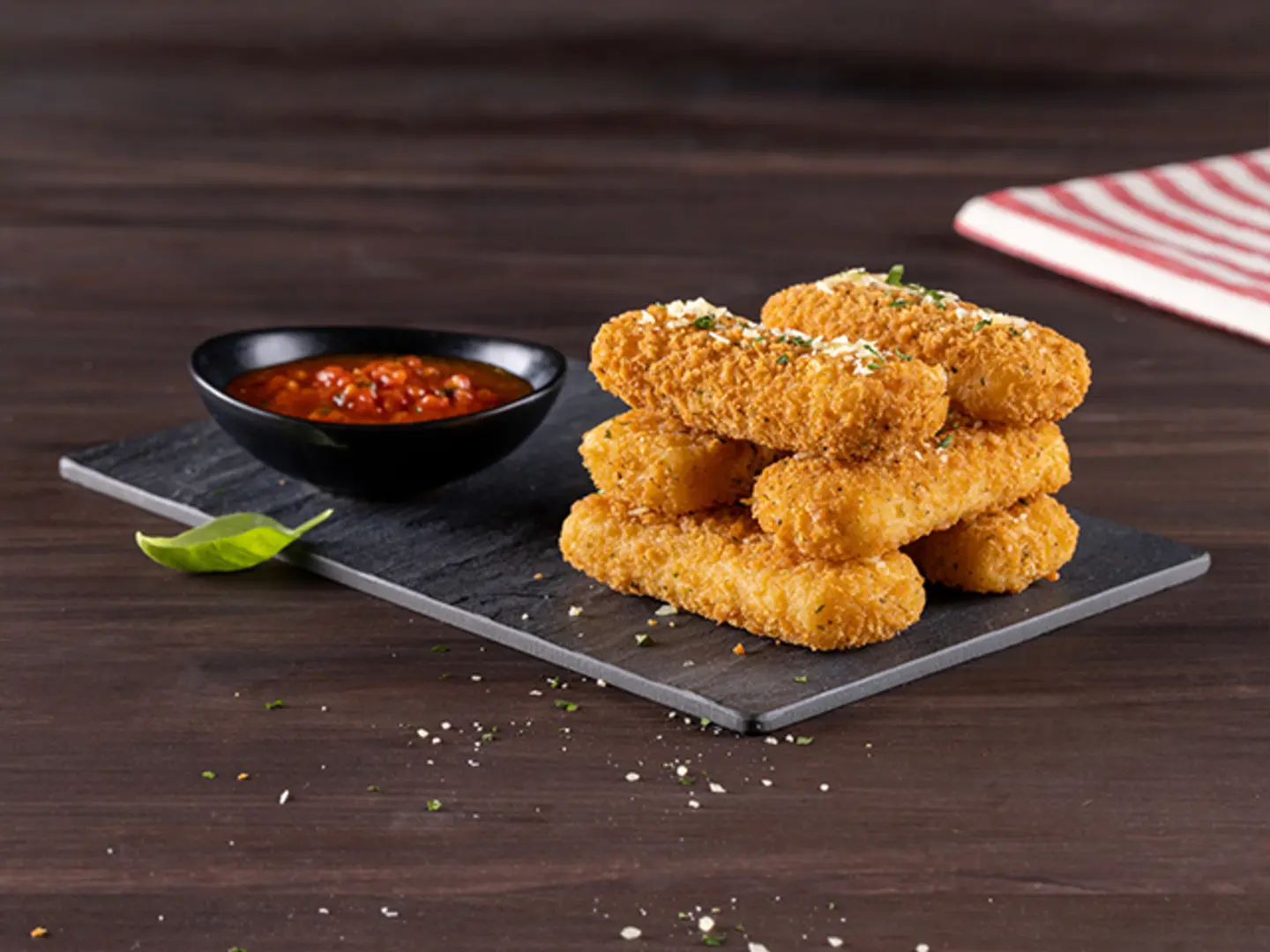 Fried Mozzarella Sticks