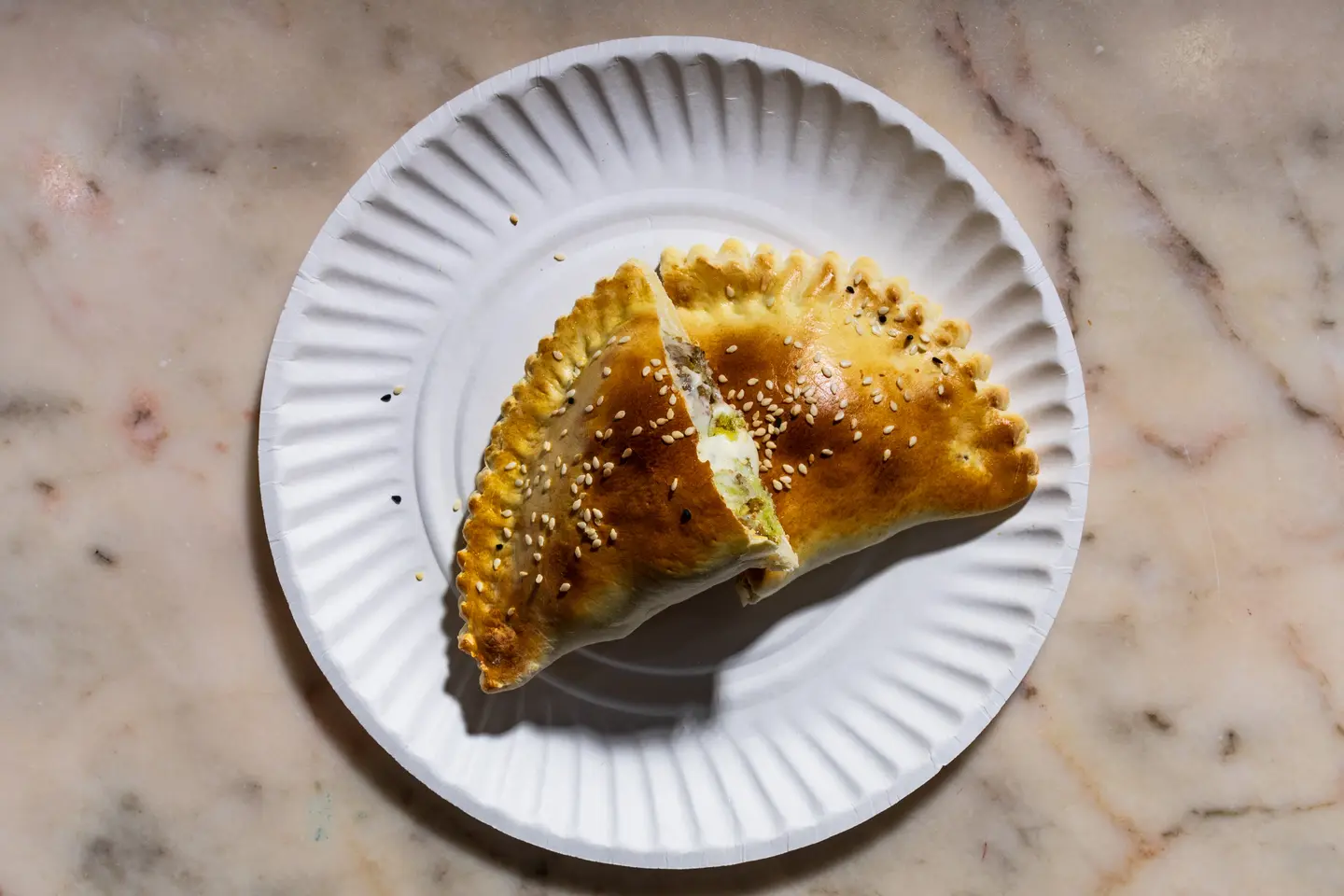 Falafel Pie With Labneh