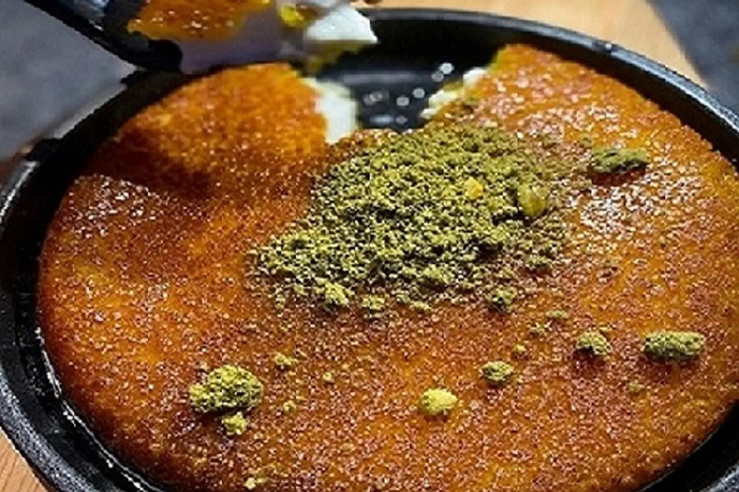 Soft Kunafa With Cream