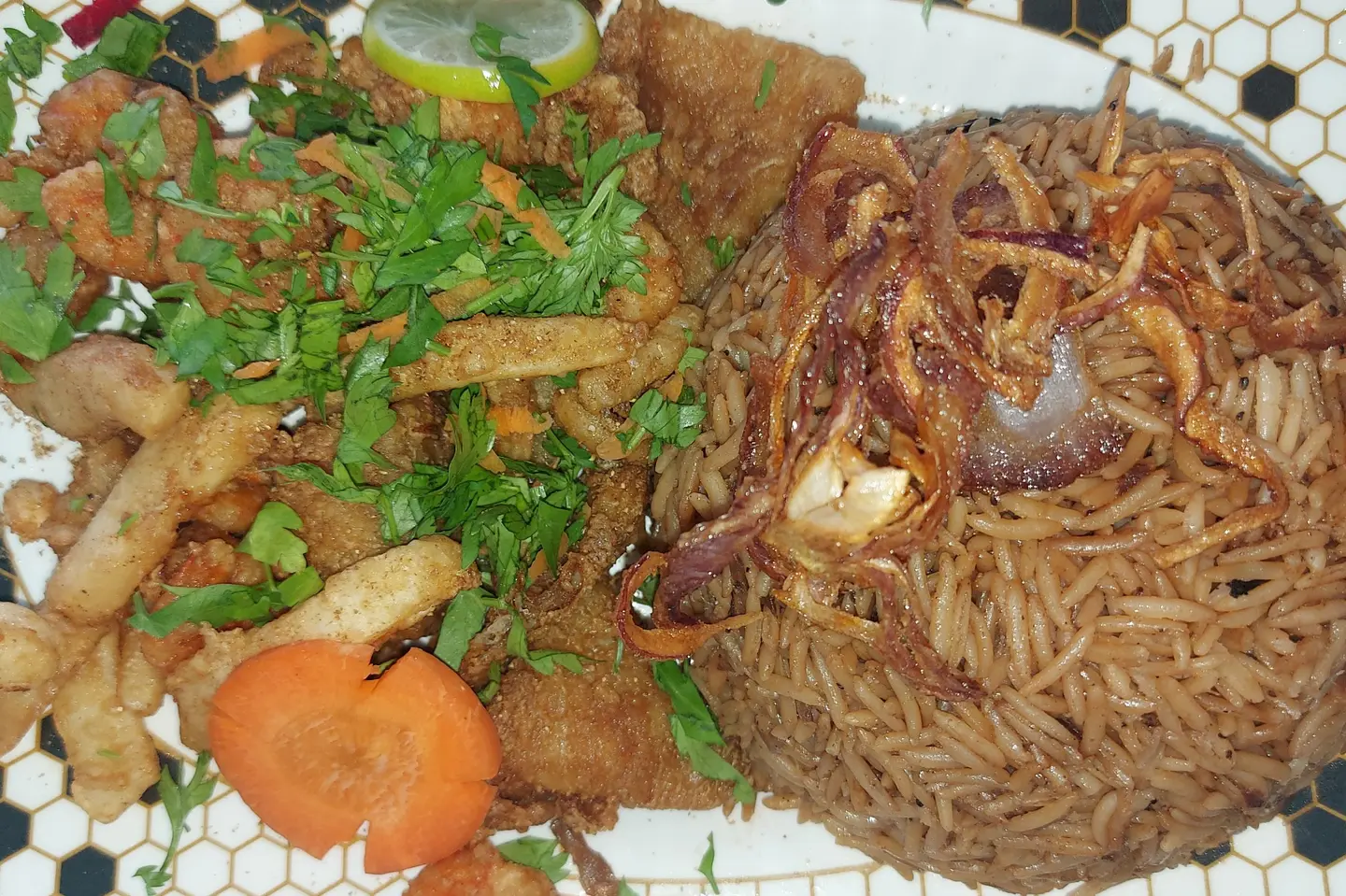 وجبة سمك فيلية