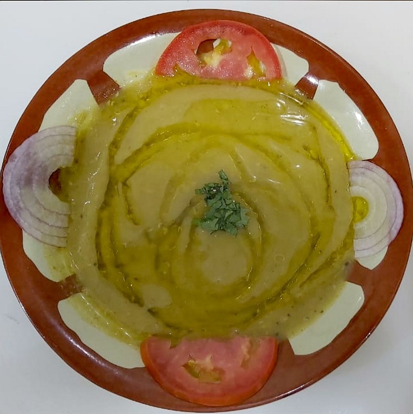 طبق عدس اردني