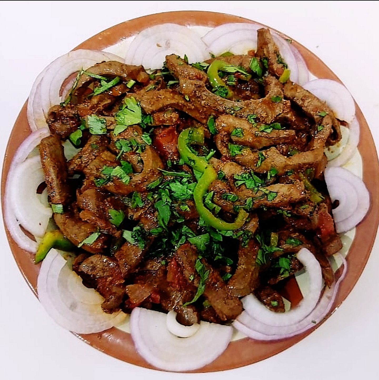 طبق كبدة
