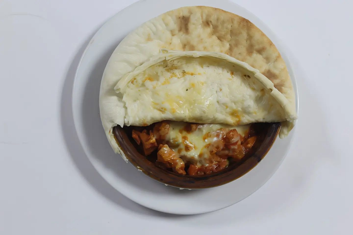 طاجن دجاج بالجبن