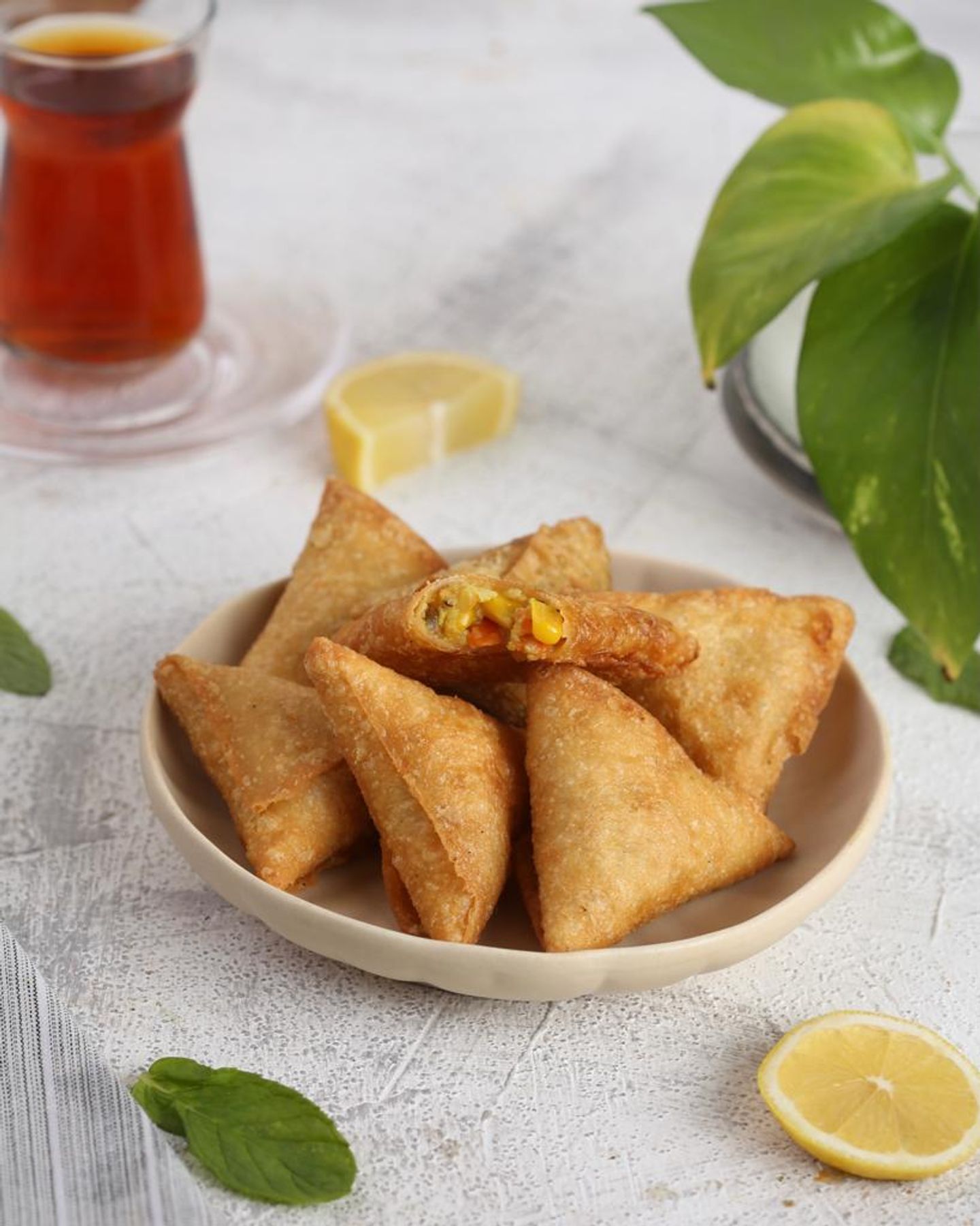 سمبوسة بالخضار