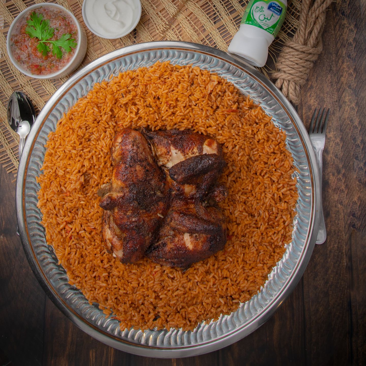 حبه شواية مع الرز