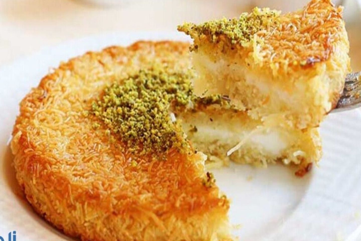 كنافه بالقشطه