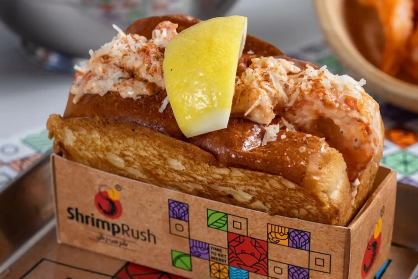 Grilled Shrimp Roll