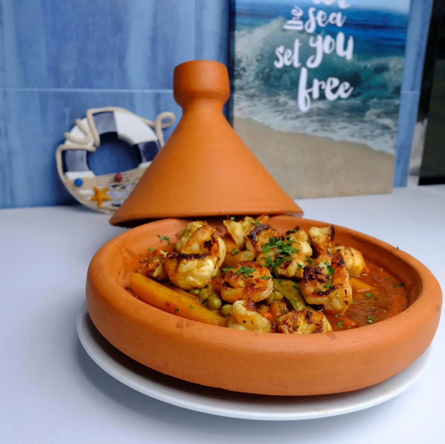 Moroccan Shrimp Tagine