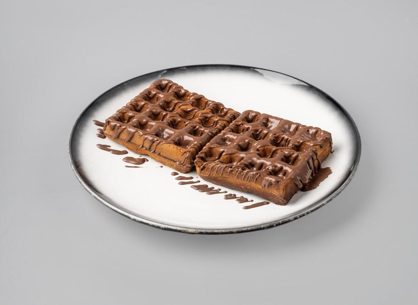 Waffle With Nutella