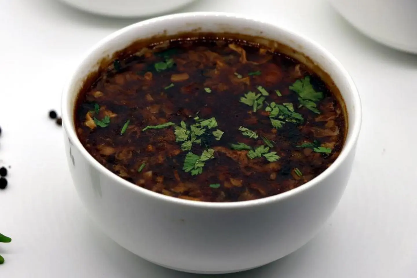 الشوربة مانتشو الخضروات