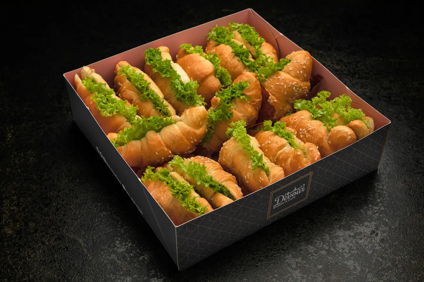 Mix Croissant Sandwich 15 Pieces