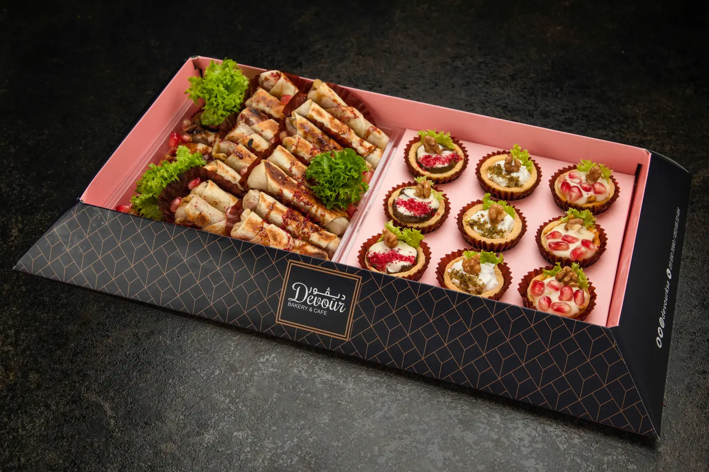 Mix Roll Makhan 24 Pieces And Tart 9 Pieces