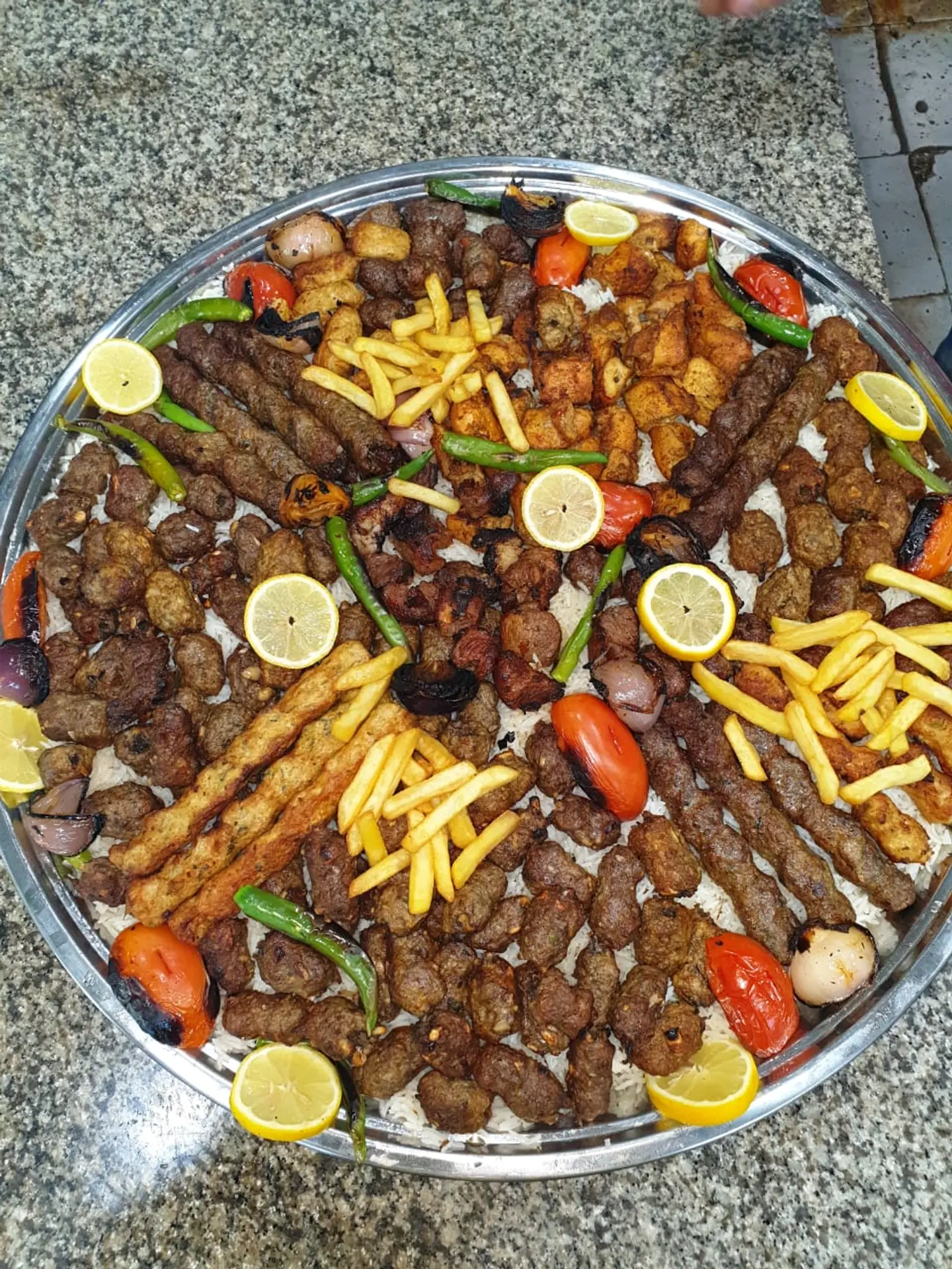 مشكل مشاوي مع الرز