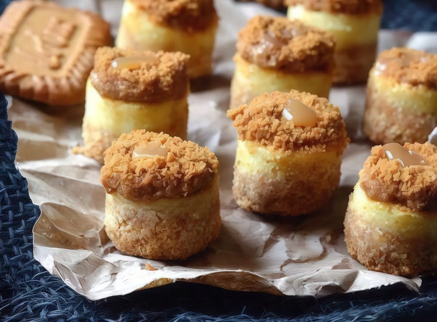 Mini Lotus Cheesecake Box