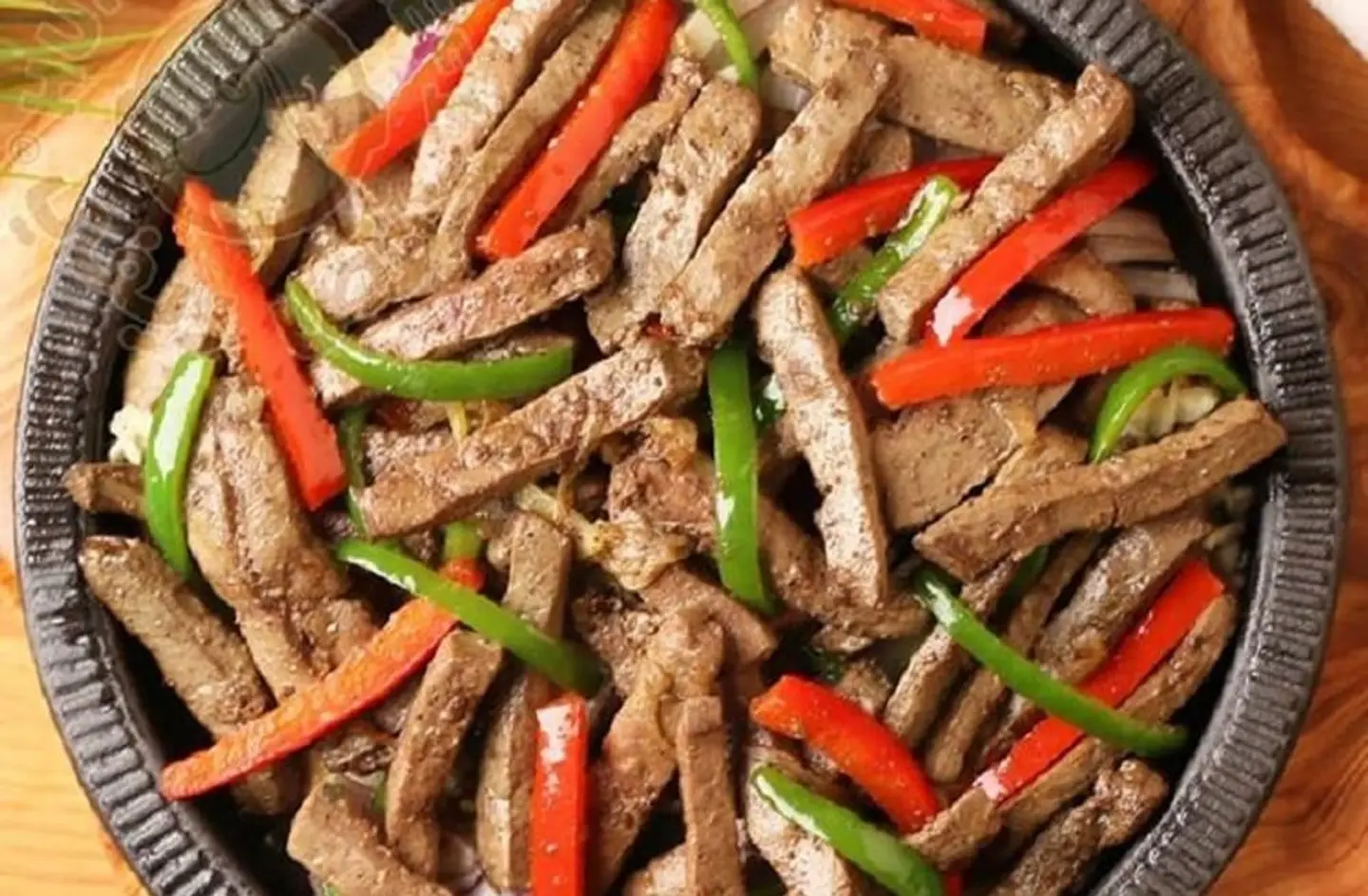 Liver On Saj Plain
