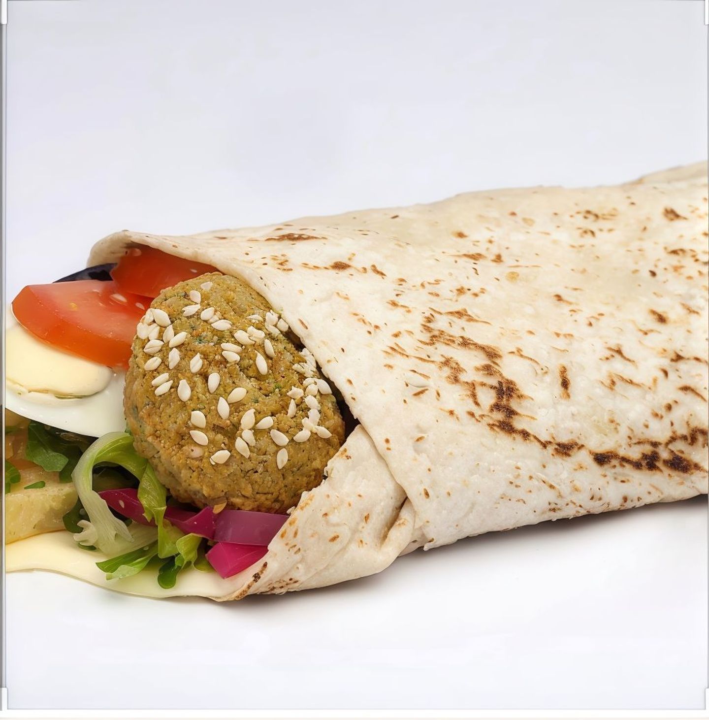 شباتي فلافل مشكل مع الجبن