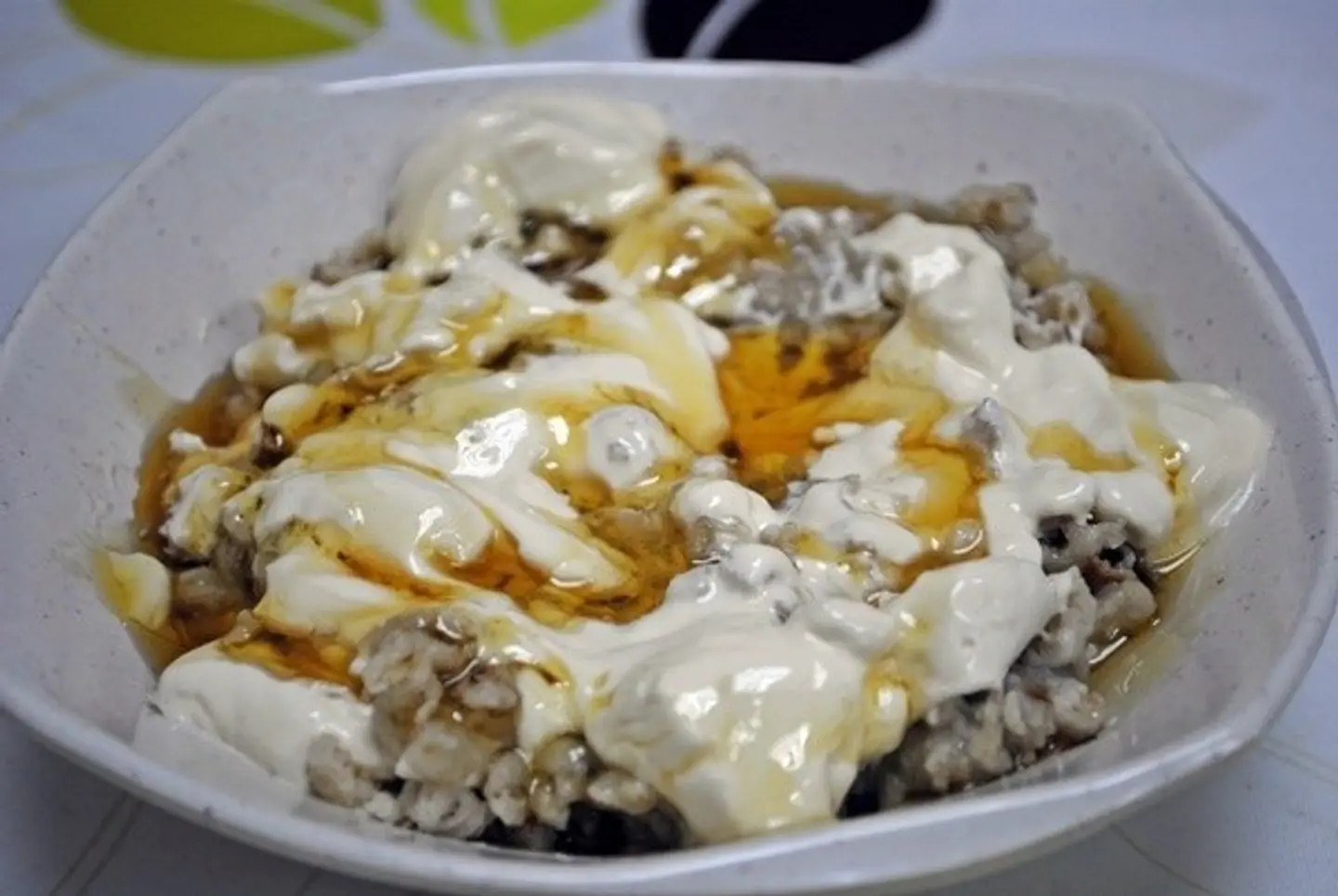 Cream Masoub With Honey