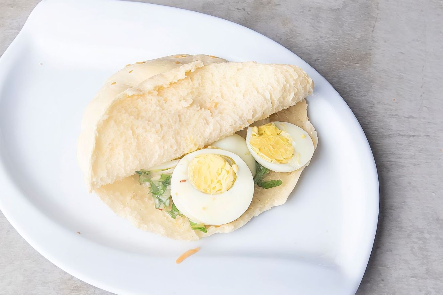 Boiled Egg Sandwich