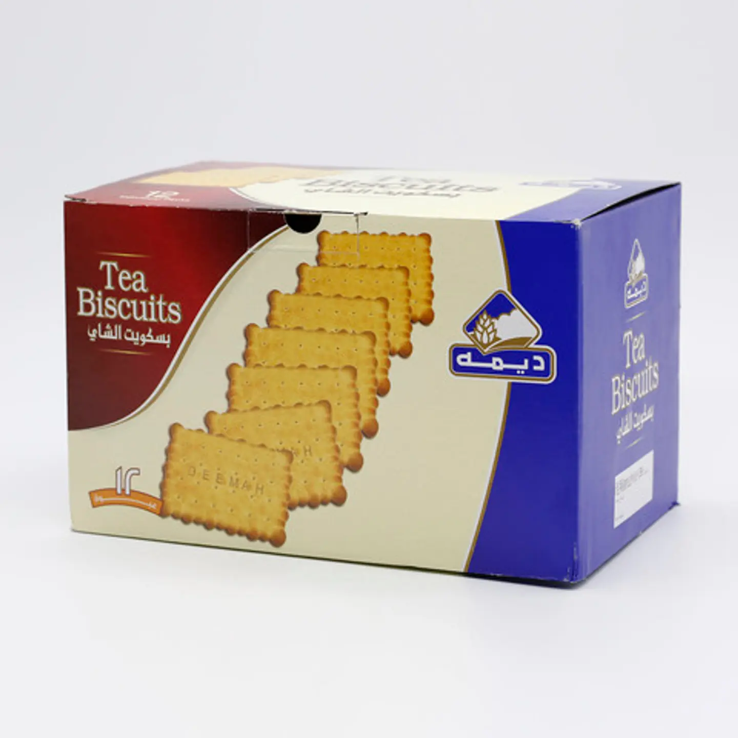 Deemah Tea Biscuits 12 X150 G