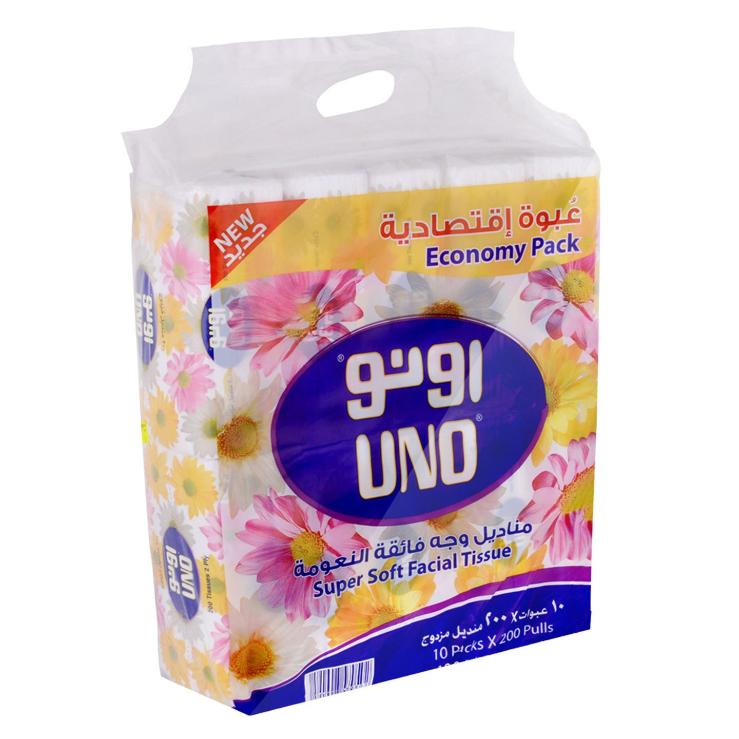 اونو مناديل للوجة حبة200*10