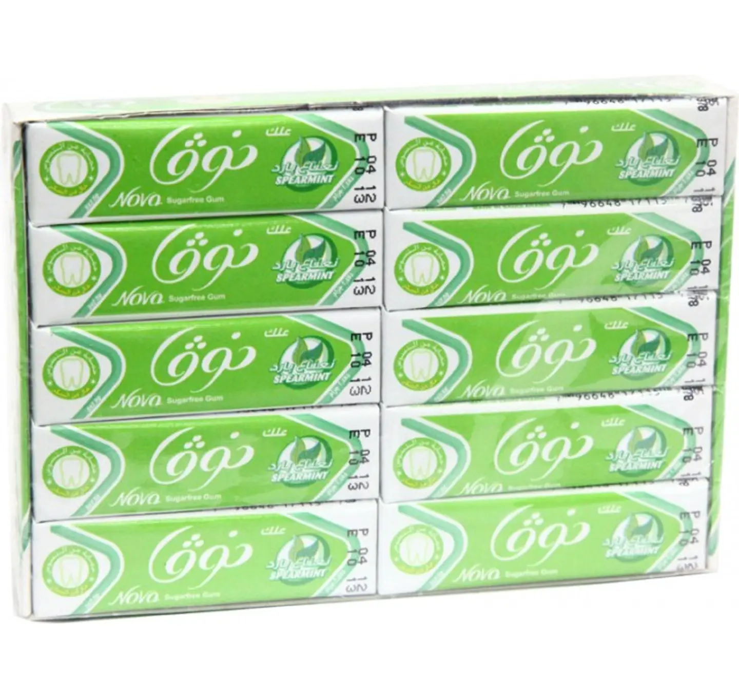 Nova Spearmint Gum 12.5 G O20