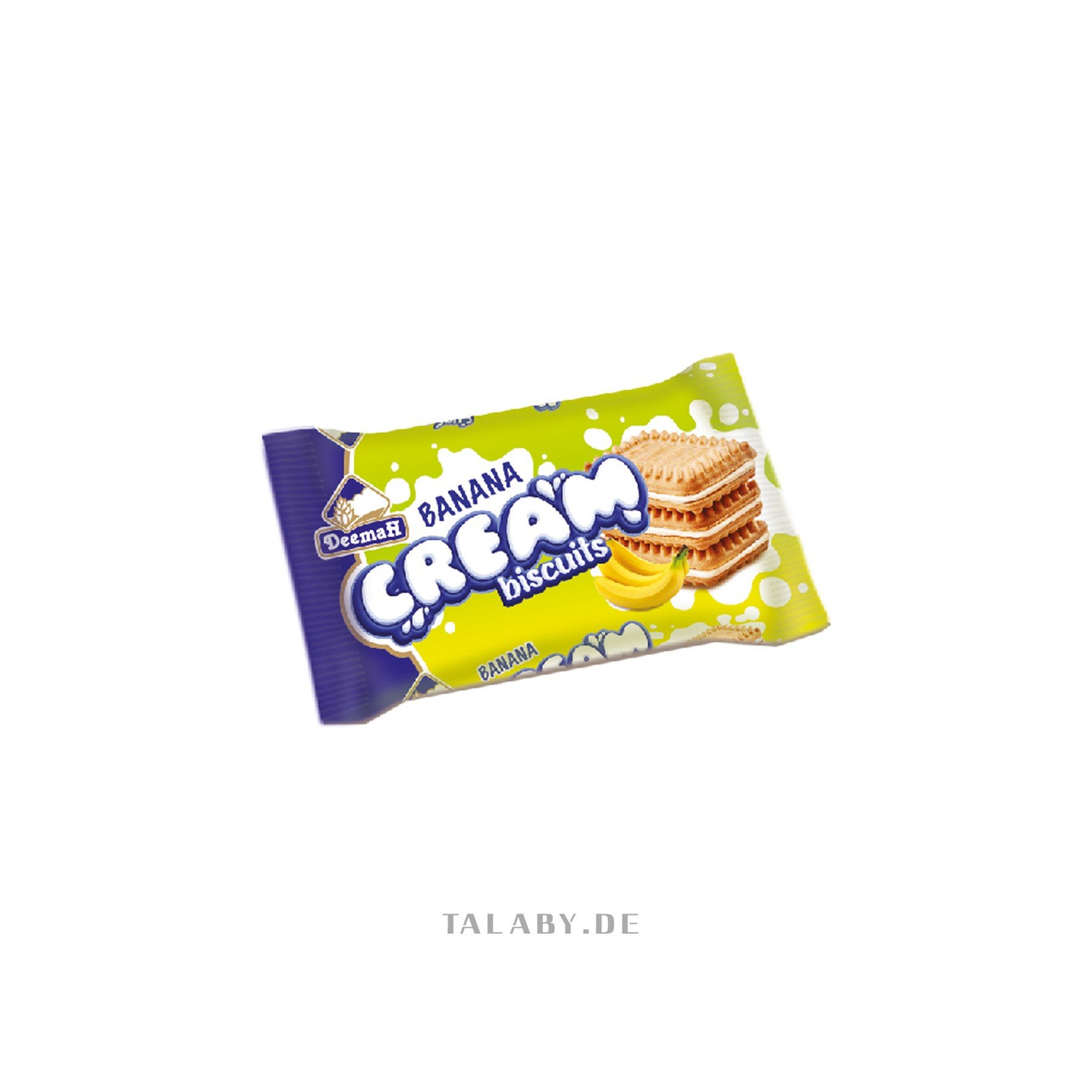 Deemah Banana Biscuit.16 X30 G