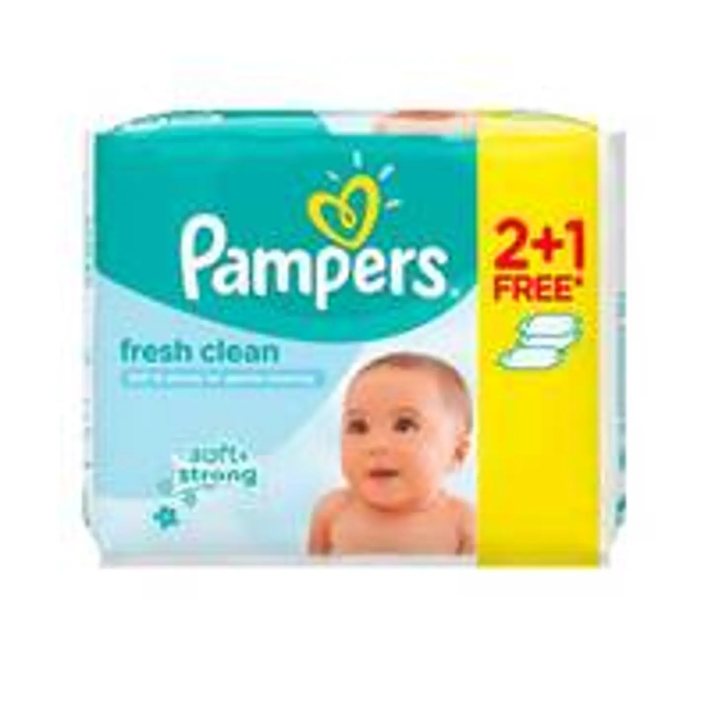 Pampers Wipes Sensitve56's2+1 F