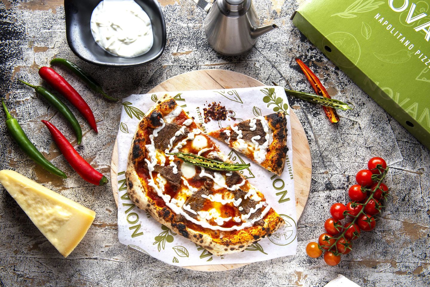 Iskender Tenderloin Pizza