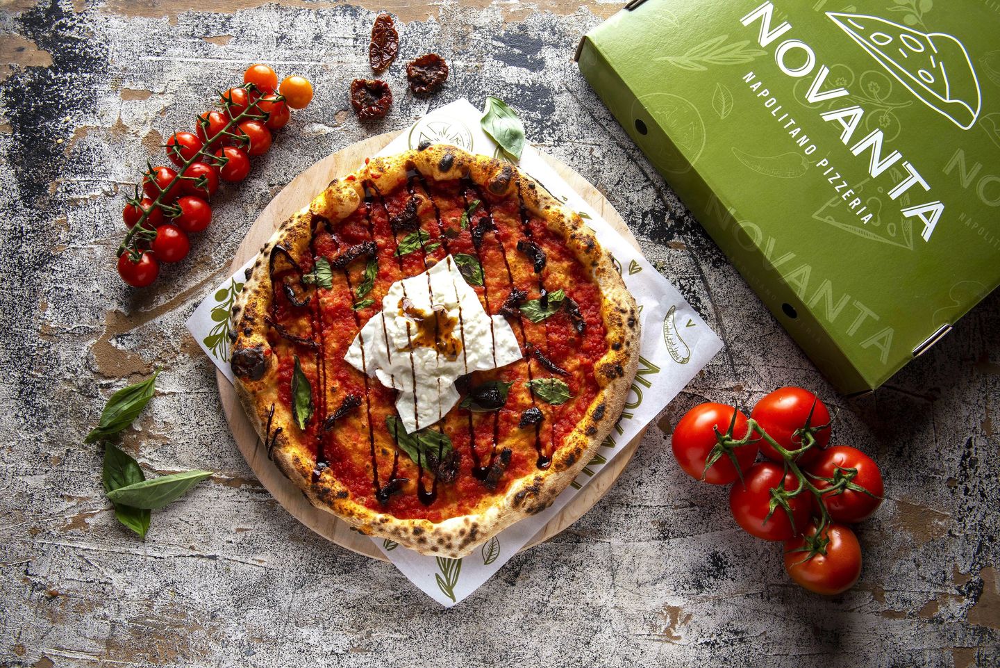 Burrata Pizza