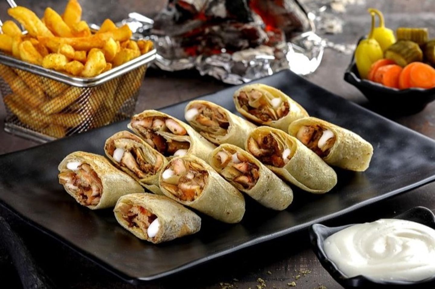 Arabic Cheese Shawarma