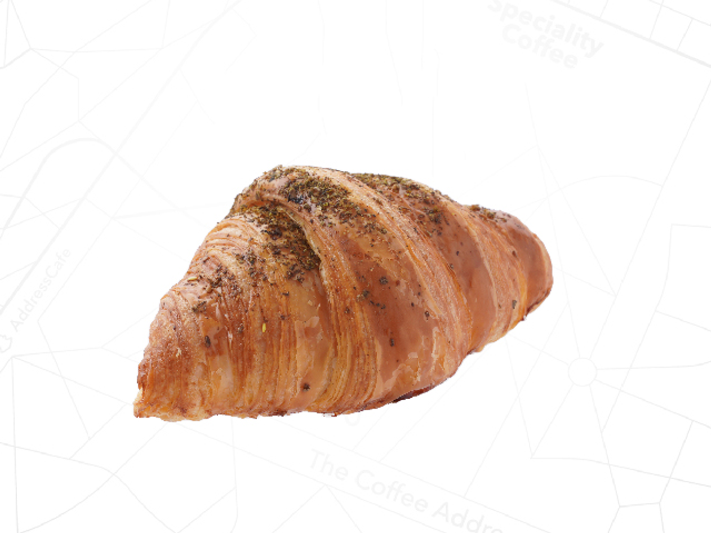 Zataar Cream Cheese Croissant