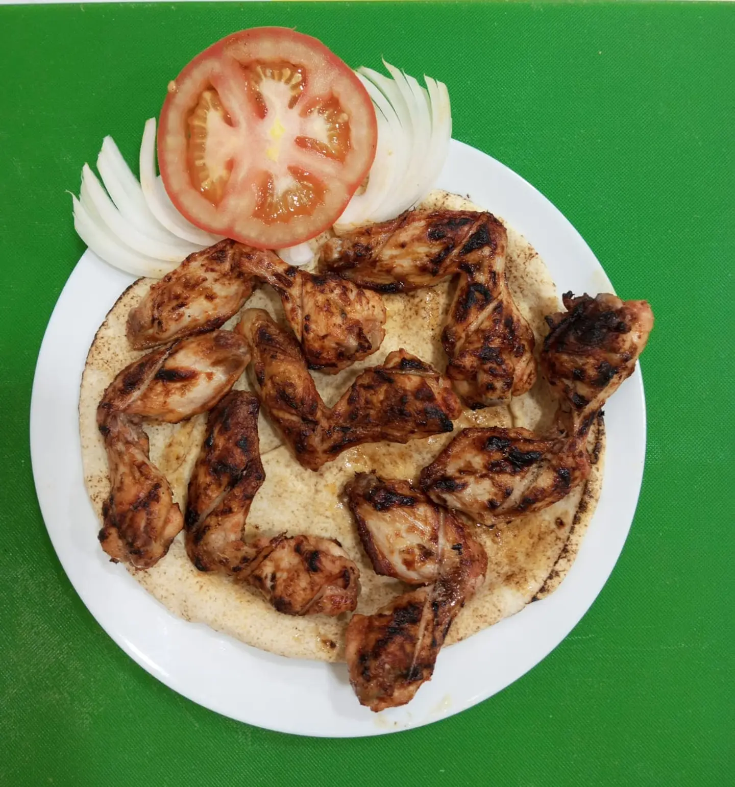 اجنحة مشوية