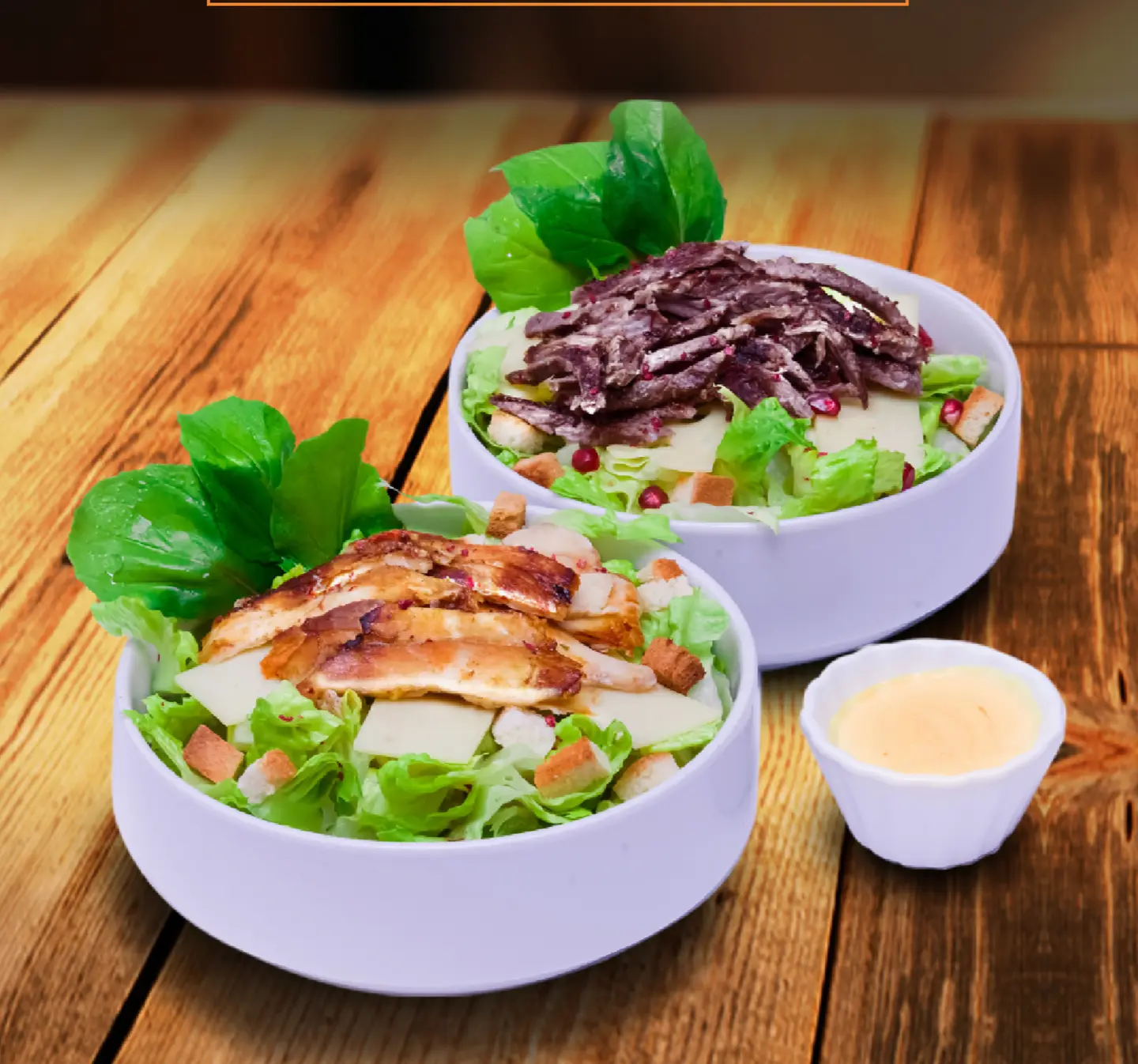 Shawarma Caesar Salad