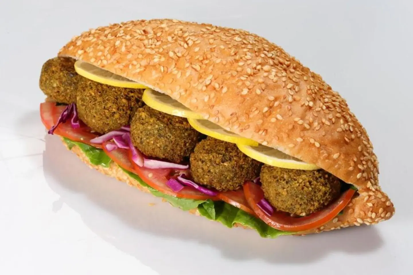 فلافل مشكل خبز كعكة بدون بيض