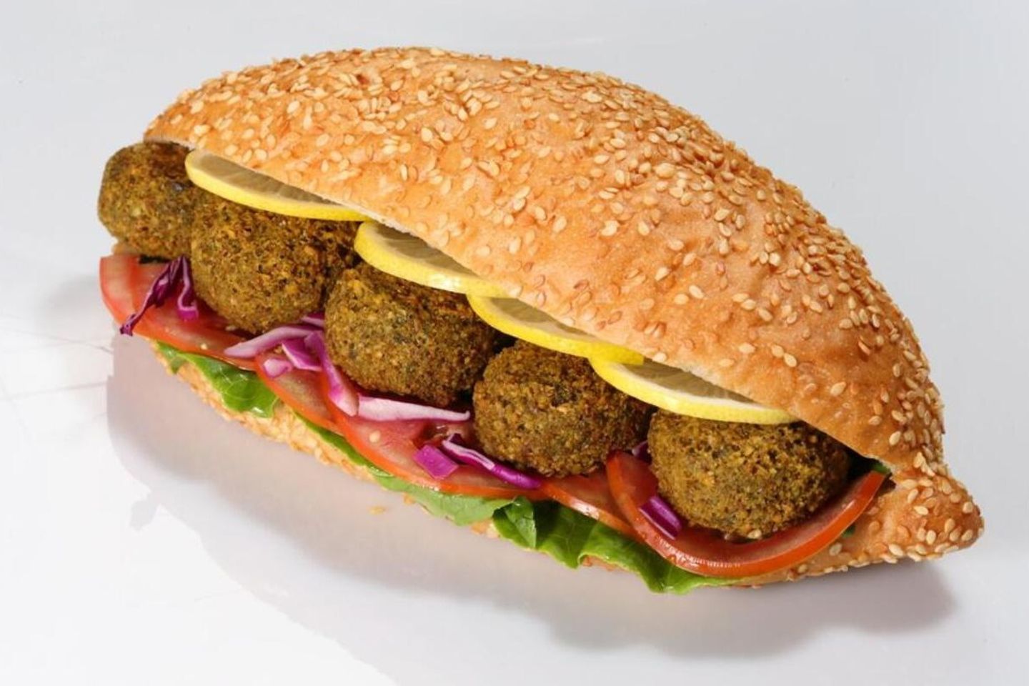 فلافل مشكل خبز كعكة بدون بيض