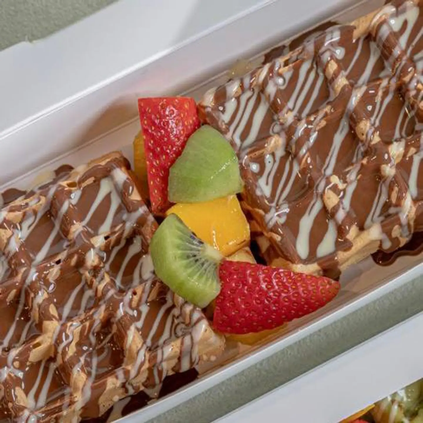 Brown Belgian Waffle