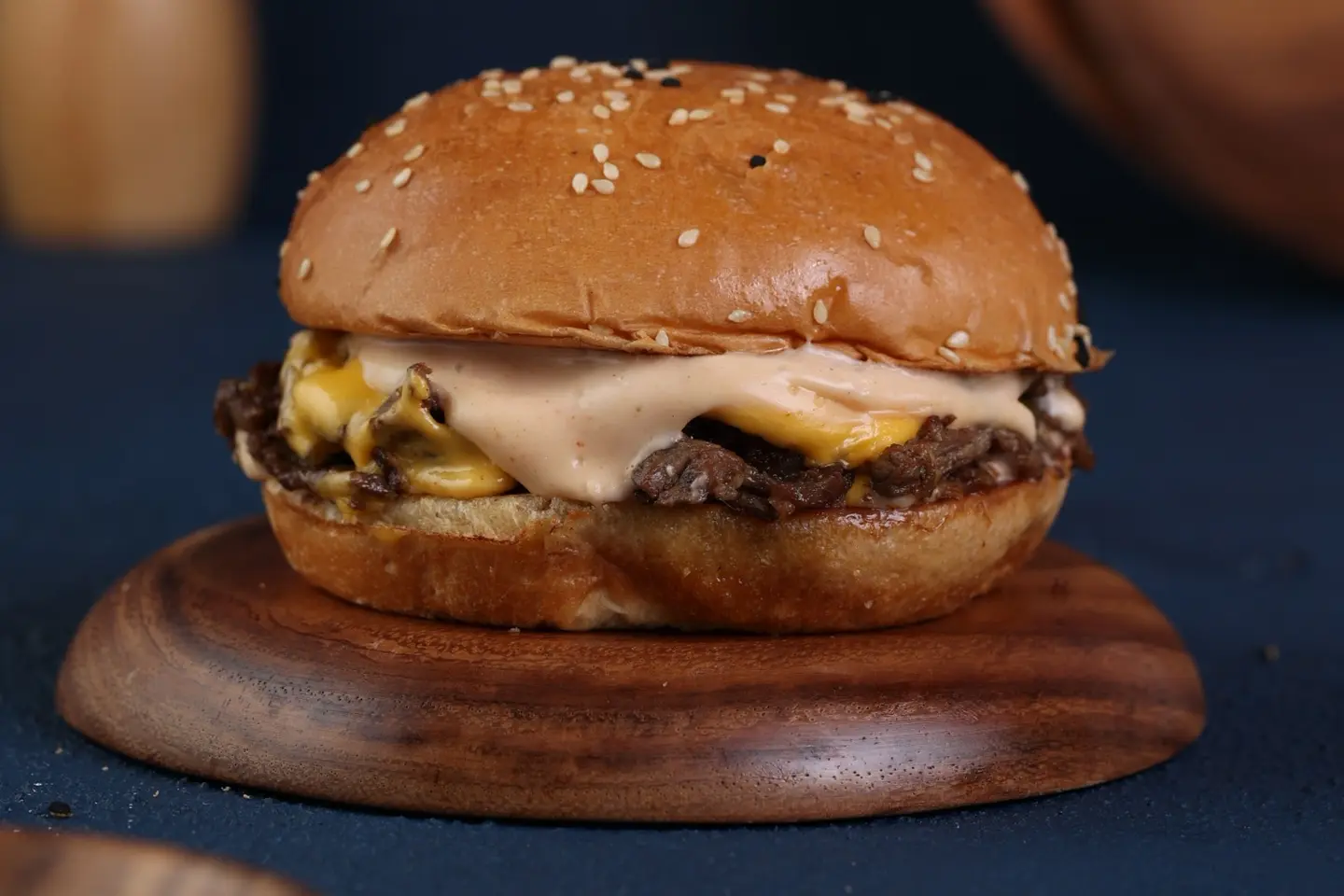 Beef Philly Steak Burger