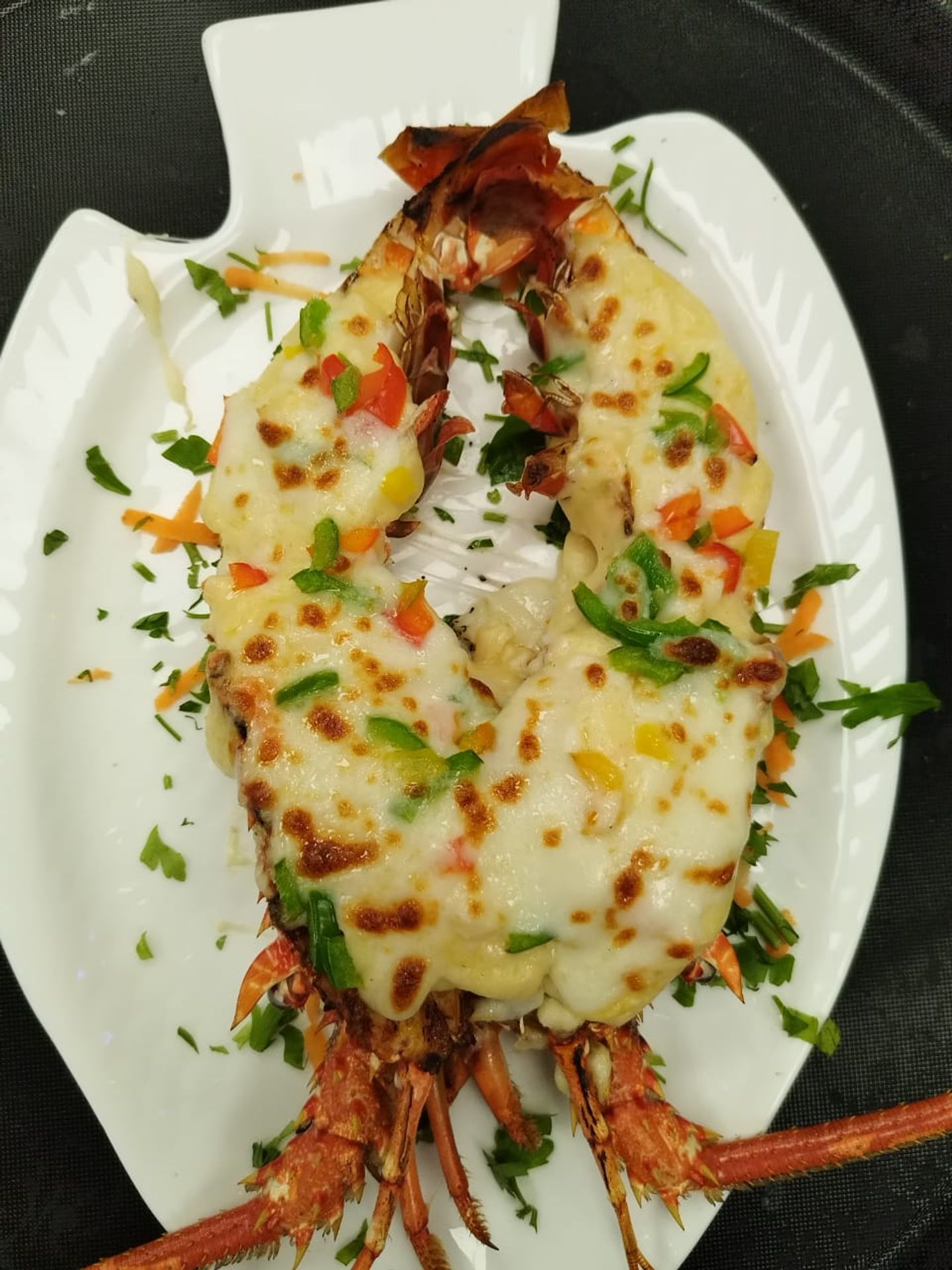 Lobsters  - Boneless Cheese And White Sauce
