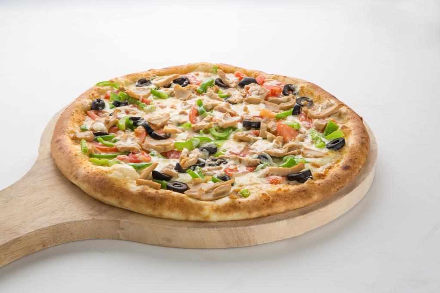Mushroom With Vegetables Pizza