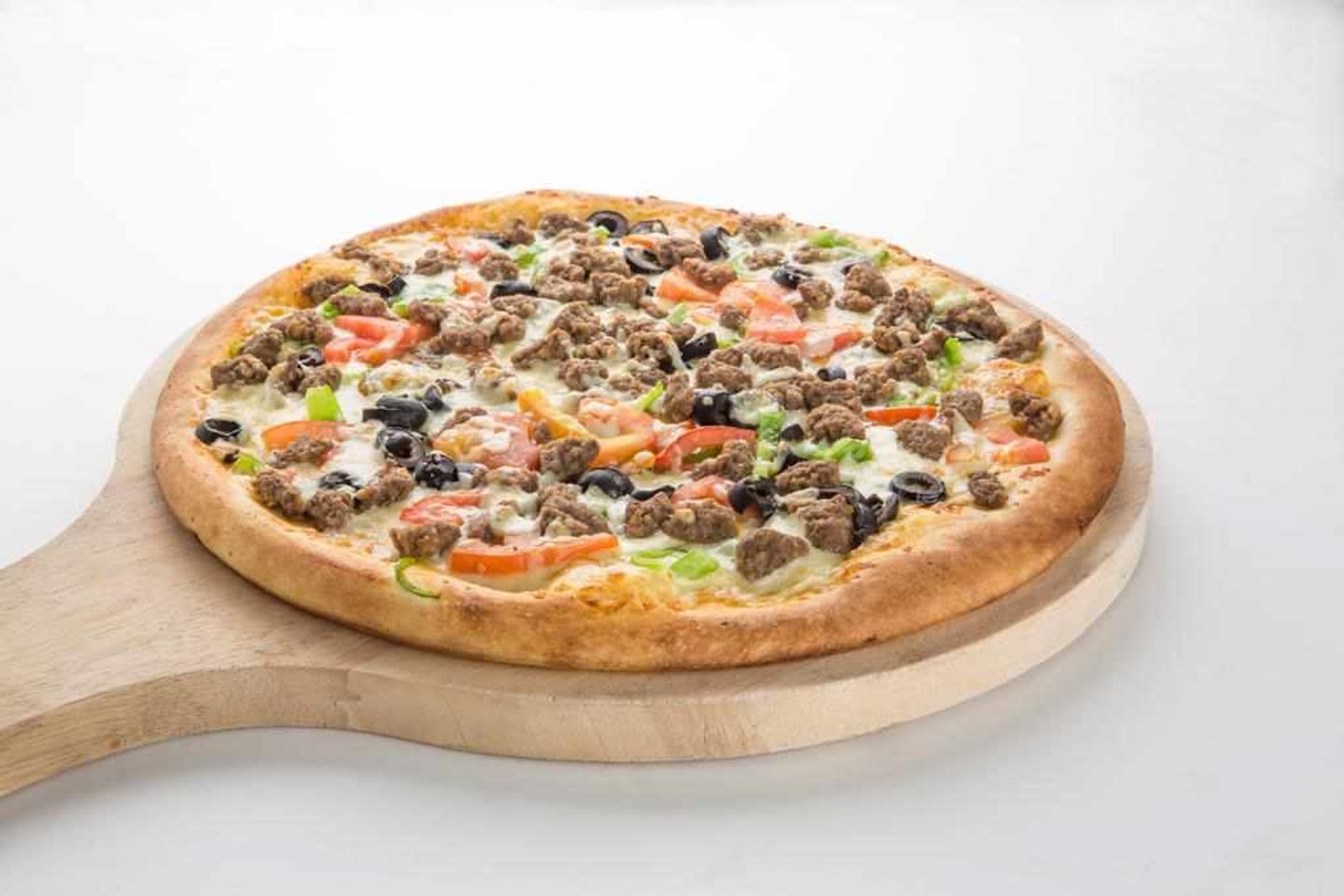 Meat Pieces Pizza