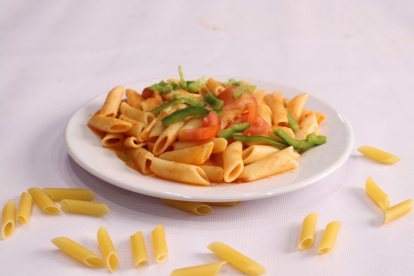 Vegetables Long Pasta