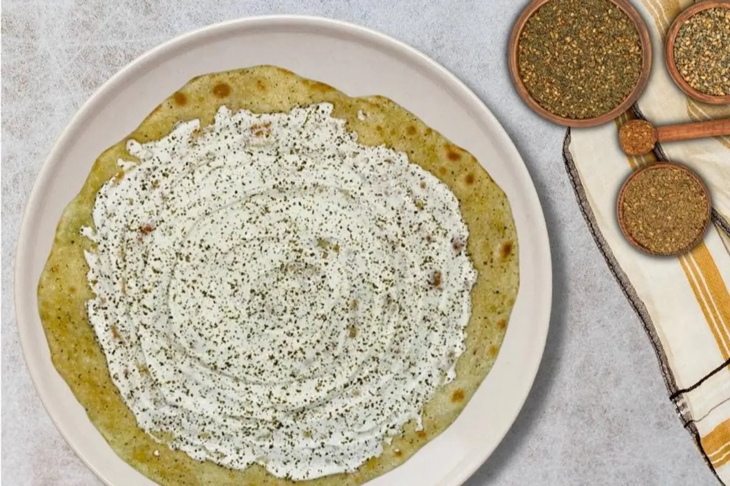 Zatar & Kiri Cheese Pie