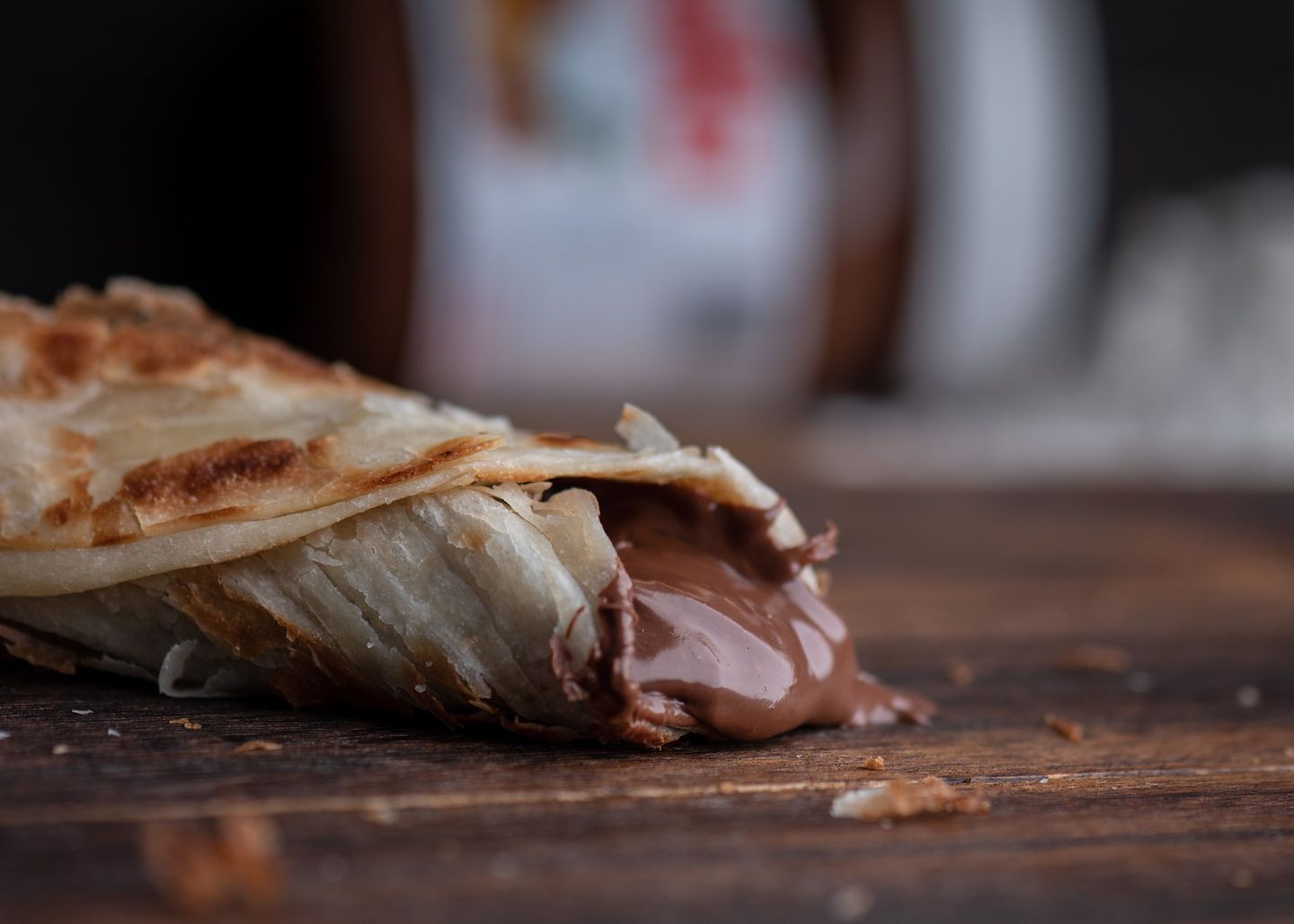 Chapati With Nutella
