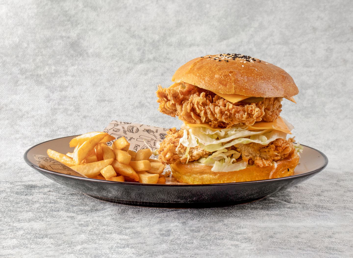 Crunchy Chicken Burger