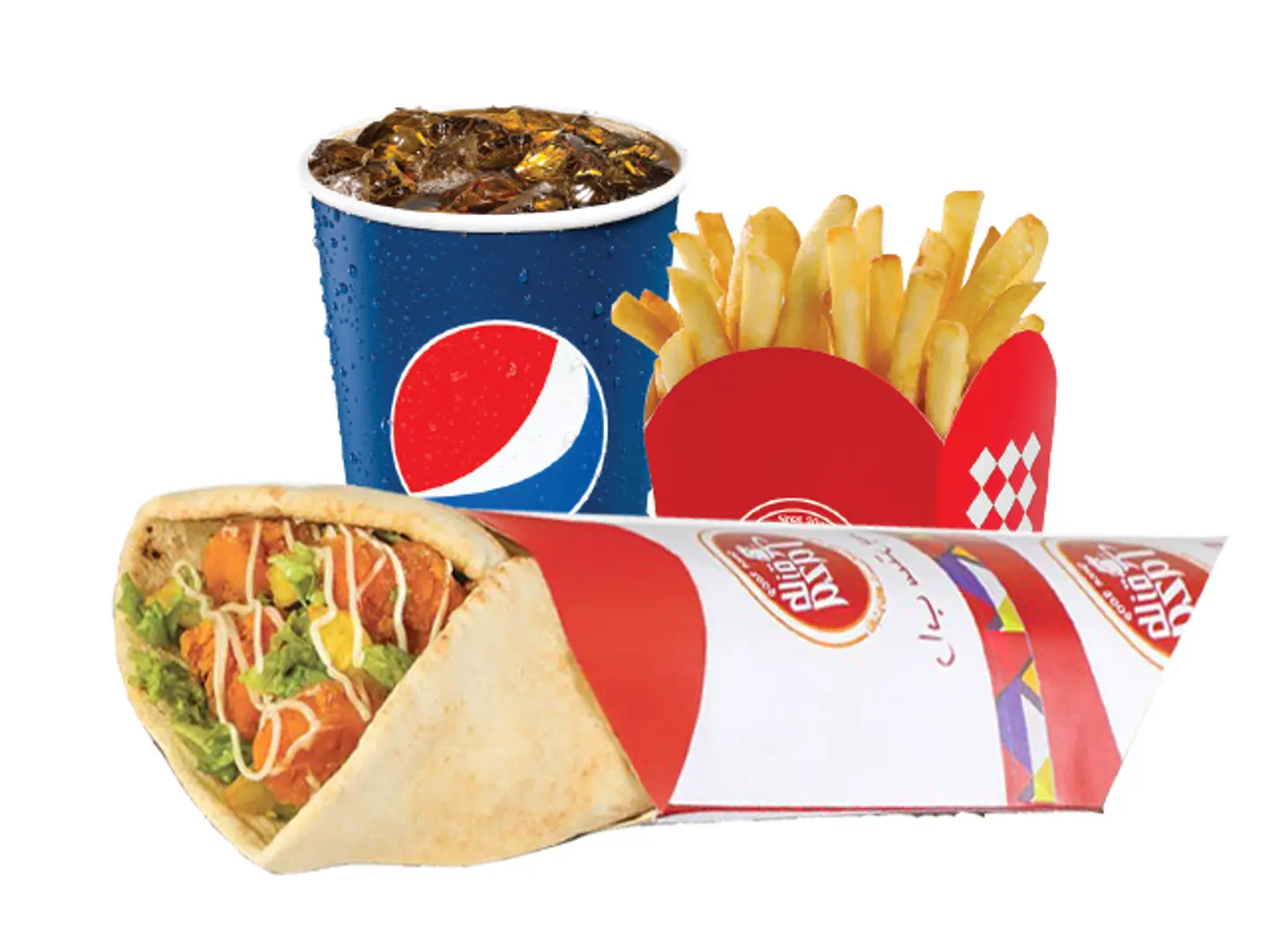 Wrap Strips Combo Meal