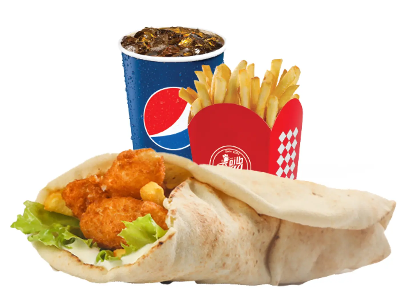 Labnani Shrimp Sandwich Meal